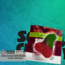 Gomita Cereza Acida Delta8+CBD Sativa 25mg de Greengo en Gomitas | Uomo Store