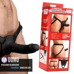 2" Erection Smooth Silicone Penis Sheath - Black de en Fundas | Uomo Store
