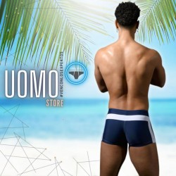 Bañador Swimwear Retro Trunk Navy de en Short | Uomo Store