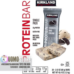 Barras de Proteína Cookies and Cream