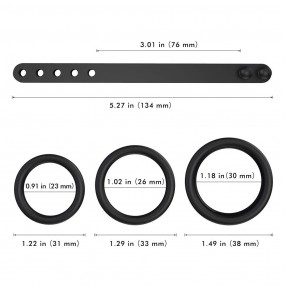 Juego de anillos para con retraso de eyaculacion de en Anillos | Uomo Store