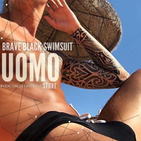 Brave Black Swimsuit