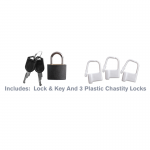 Fantasy C-Ringz Extreme Silicone Cock Blocker de Pipedream en Sexshop | Uomo Store