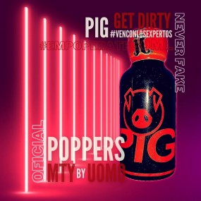 Poppers Pig Negro 30ml de PWD Factory en Poppers Favoritos | Uomo Store