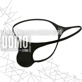 Tanga Silk Black