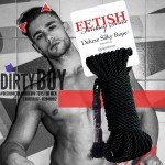 Fetish Fantasy Series Deluxe Silk Rope Black de en Bondage | Uomo Store