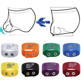 Negro Anillo Cockring C-Strap
