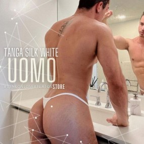 Tanga Silk White