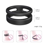 Anillo Doble para Retraso de Eyaculacion de en Anillos | Uomo Store