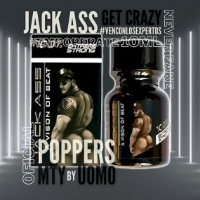 Poppers Jack Ass 10ml de Mega Aroma en Poppers Exoticos | Uomo Store