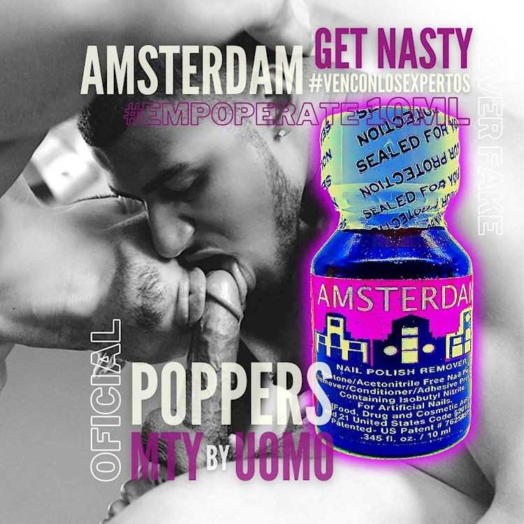 Popper Amsterdam 10ml de PWD Factory en Poppers Clasicos | Uomo Store Popper Amsterdam 10ml de PWD Factory en Poppers Clasicos | Uomo Store