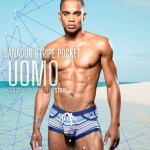 Bañador Stripe Pocket de Andrew Christian en Short | Uomo Store