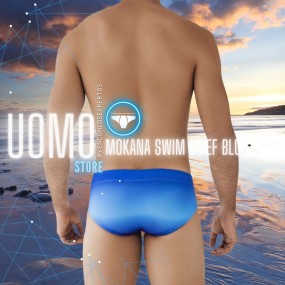 Mokana Swim Brief Blue de Clever Moda en Bikini-Trusa | Uomo Store