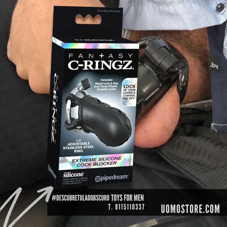 Extreme Silicone Cock Blocker de Pipedream en Sadomasoquismo | Uomo Store