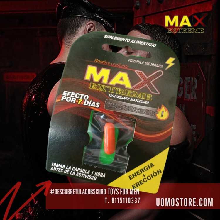 Pastilla Max Extreme Vigorizante de EDistribuidores en Vigorizantes | Uomo Store