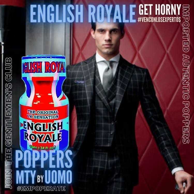 Popper English Royal 10ml de PWD Factory en Poppers Clasicos | Uomo Store Popper English Royal 10ml de PWD Factory en Poppers Clasicos | Uomo Store