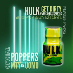 Poppers Hulk 10ml de EDistribuidores en Poppers Favoritos | Uomo Store
