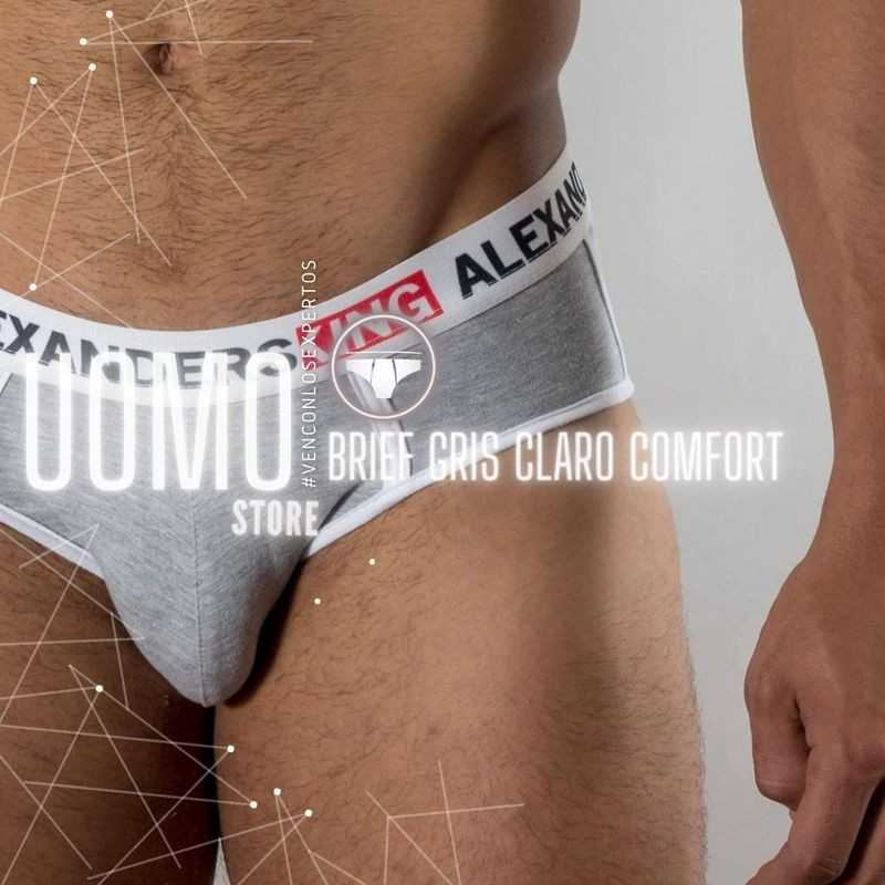 Brief Gris Claro Comfort de Alexanders King en Trusas | Uomo Store Brief Gris Claro Comfort de Alexanders King en Trusas | Uomo Store