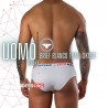 Brief Blanco Total Skinit de Alexanders King en Trusas | Uomo Store