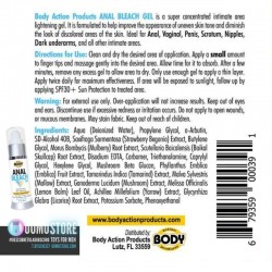 Body Action Anal Bleach de en Lubricantes | Uomo Store