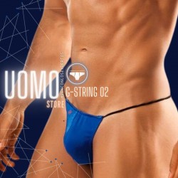 Tanga G-String 02 Blanco Transparente de Joe Snyder en Tangas | Uomo Store