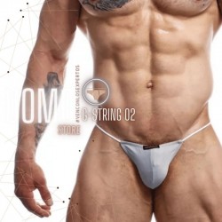 Tanga G-String 02 Blanco Transparente de Joe Snyder en Tangas | Uomo Store