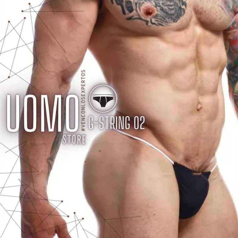 Tanga G-String 02 SL Negro Tanga G-String 02 SL Negro