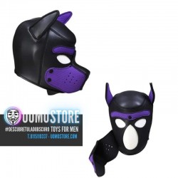 Mascara Pup Play Porpule de en Mascaras | Uomo Store