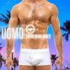 Swim Trunk Mesh White